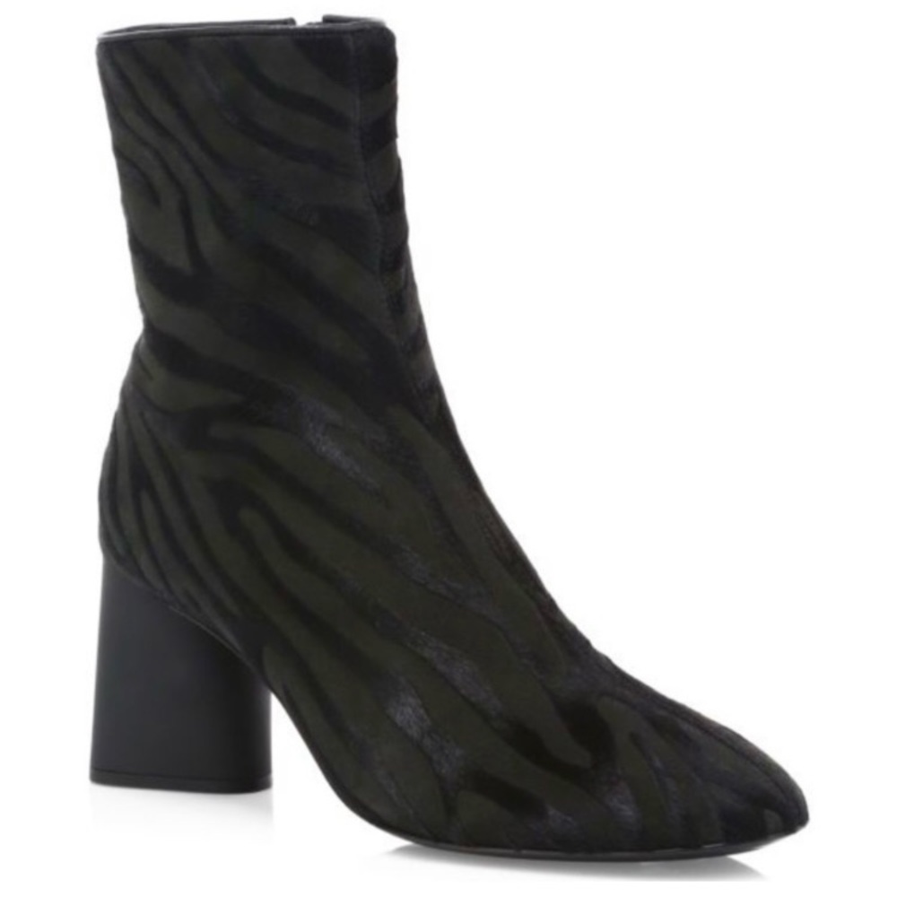 Rag and Bone Black Zebra Booties